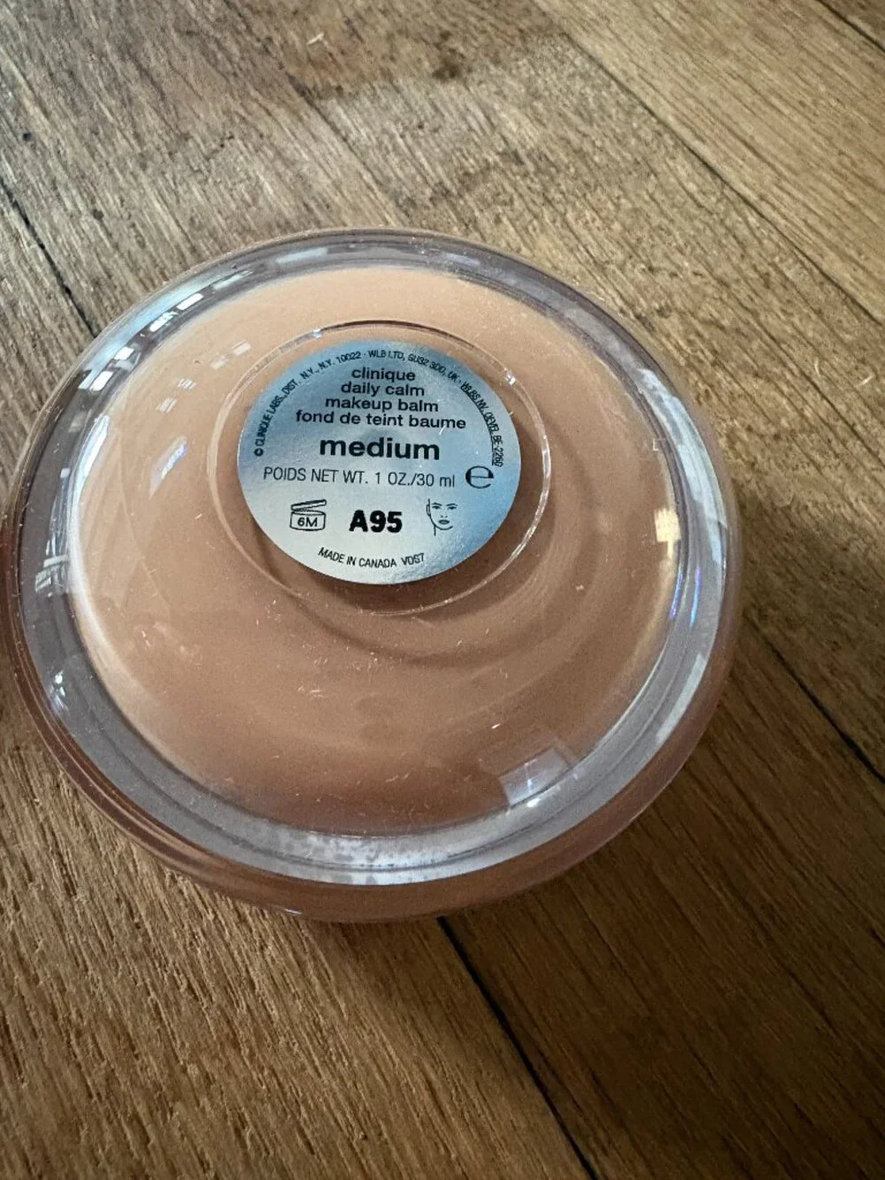 Clinique Daily Calm Makeup Balm Foundation Shade Medium
